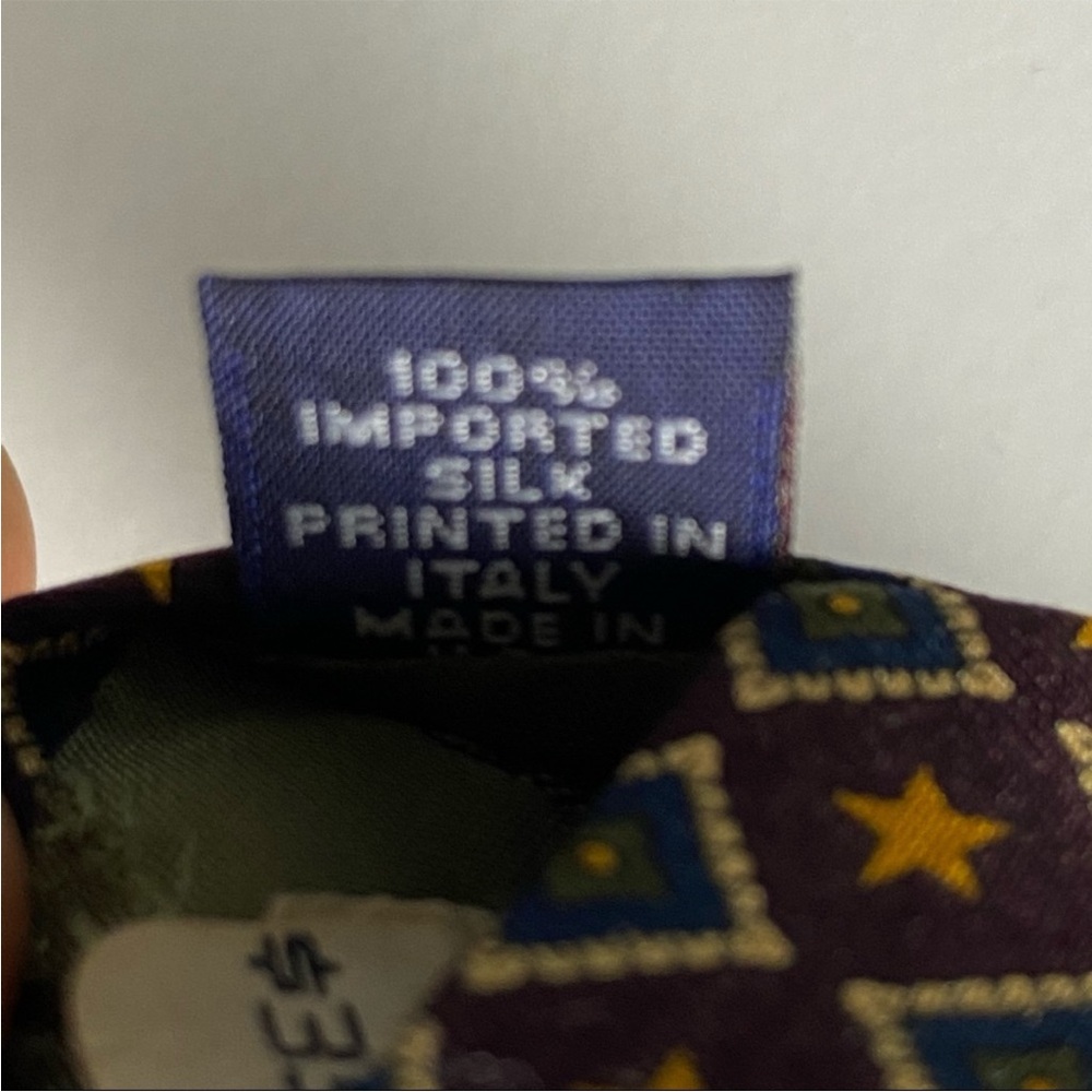 TOMMY HILFIGER Bundle (2) Elegant Patterned Ties - Picture 7 of 13